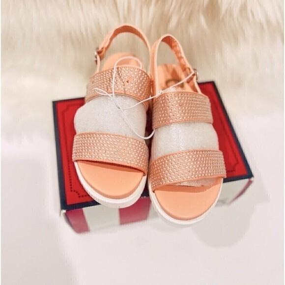 Circus Sam Edelman blush Narcissa Jaz Ankle-Strap Sandals shoes little girl sz 3 - Picture 5 of 8